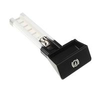 DELURA Compatible avec VW pour Touareg 7L 2003 2004 2005 2006-2010 Frein Stationnement Poignée Frein À Main Bouton Poignée Levier Interrupteur 7L6711878F Accessoires Voiture Bouton Frein Main