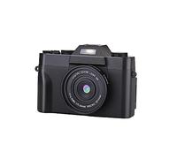 DELURA Mini Appareil Photo numérique 48mp 4k Vlogging caméscope Compatible WiFi 16x Zoom caméras vidéo Caméra HD (Color : Camera)