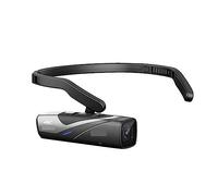 DELURA Tête Portable Vlog Caméra 4K for Stabilisation Professionnelle De Cardan De Caméscope Numérique Caméra HD (Color : EP8 Black Standard)