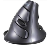 Delux M618 Souris verticale ergonomique sans fil 2,4 g Souris a 6 boutons 1600 DPI Souris optique USB d'ordinateur