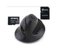 Delux M618 USB Sans Fil Vertical Souris Main Droite Ergonomique Verticale Souris Filaire 1600 DPI Souris Optique Pour PC livré avec 10pcs 32Go Micro