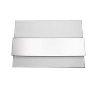 Delux - Petit distributeur encastré moderne - 8 12 et 24 modules - Pour montage mural - 1 rangée et 2 rangées IP4x (12 modules en verre blanc)