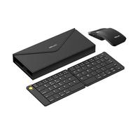 Delux Set Wireless Foldable Keyboard KF10 and Mouse MF10PR