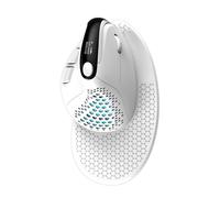 Delux-Souris Verticale Ergonomique Rechargeable pour Ordinateur,M618XSD Seeker,Écran OLED,4000 ug I,1000mA,Coque Arrière - Type M618XSD White #A