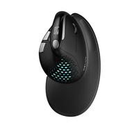 Delux-Souris Verticale Ergonomique Rechargeable pour Ordinateur,M618XSD Seeker,Écran OLED,4000 ug I,1000mA,Coque Arrière - Type M618XSD Black