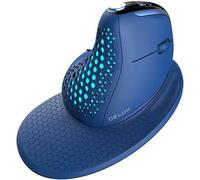 Delux Wireless Vertical Mouse M618Xsd Bt+2.4G Rgb (Blue)