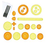 Deluxe 26 pcs, Ensemble de Dessin Spirale, Outils de Design Artistique Multifonctionnels, Modèles de Dessin Colorés, Pochoirs Créatifs pour Amusement et Apprentissage