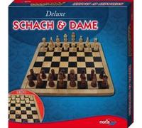 Deluxe - 606104577 - Jeu classique - Échecs&Dames - Multicolore Multicolore G