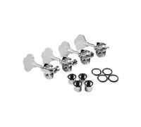 Deluxe "F" Stamp Bass Tuning Machines, Lh, (4), Chrome