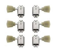 Deluxe Green Key Tuner Set Vintage Nickel