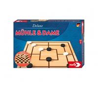 Noris – Jeu classique – Deluxe 606108012 – Moulin & Dames