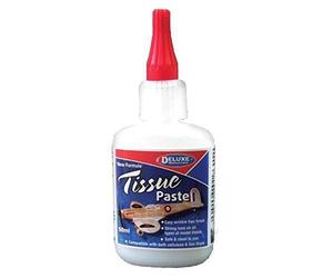 Deluxe Materials AD60 Pâte adhésive et colle 50 ml - Gomme (bâton, bouteille, bleu, rouge, blanc, 50 ml)