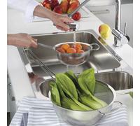 DELUXE Passoire Tamis Riz et Céréales Inox KUCHENPROFI D18