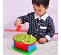 Deluxe Pounding Banc Jouet en bois avec Mallet apprentissage en bois Jouets éducatifs Pealer1816 G