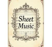 Deluxe Sheet Music Manuscript for Classical and Modern Music Lovers