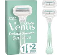 Deluxe Smooth Sensitive, Pour Femme, 1 Manche, 2 Recharges De Lames, À 5 Lames