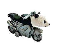 Deluxebase Cavaliers Sauvages - Panda de Le frottement a actionné des motocyclettes de Jouet avec Les Cavaliers Animaux Frais, de Grands Jouets de Panda pour des garçons et des Filles.