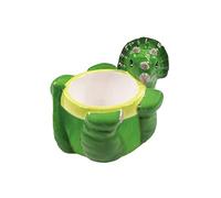 Deluxebase Crockery Critters Egg Cup - Triceratops de Coquetiers Mignons en céramique en Forme d'animaux pour Enfants et Adultes