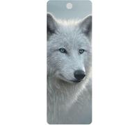 Deluxebase Marque-Page Loup Avec Illustration Lenticulaire 3d Sous Licence De L'artiste Collin Bogle