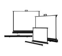 DELUXX Écran de projection pour table Expert Portable Blanc Mat Polaro 122 x 92