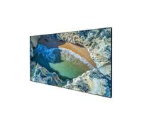DELUXX Cinema Ecran de Projection sur Cadre SlimFrame 265 x 149 cm, 120''- 4K Pro Flex MWHT