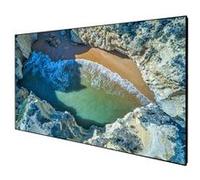 DELUXX Cinema Ecran de projection sur cadre SlimFrame 298x 168cm, 135''- 4K Pro Flex MWHT G