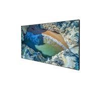 DELUXX Cinema Ecran de projection sur cadre SlimFrame 332x 186cm , 150''-4K Pro Flex MWHT