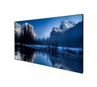 DELUXX Cinema Rahmenleinwand SlimFrame Velvet 177 x 99cm, 80' - DARKVISION