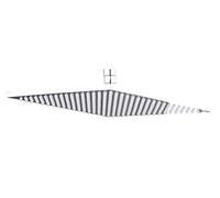 Delvac 123977MC017 Pommeau de douche carré sans bras et bouton anticalcaire 1 réglage de jet d'eau Chromé 30 x 30 cm