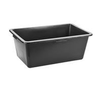 DEMA Bac à mortier en plastique 80 l - Robuste, léger, durable - Pour chantier, artisanat, jardin, bricolage, rénovation