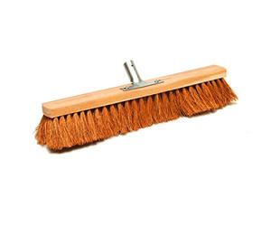 Dema Balai coco 60cm avec support métallique galv.