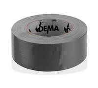 DEMA Bande adhésive tissée 50 mm x 50 m Gris