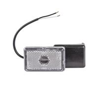 DEMA Feu de position pour remorque de voiture avec support 12 V Blanc