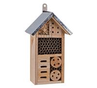 DEMA Hôtel pour insectes en bois Maison pour insectes Abeilles Papillons Coléoptères Incubateur Nichoir