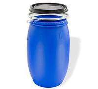 Dema maische Fût 120 l, col large, bleu