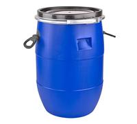 Dema maische Fût 60 L, col large, bleu