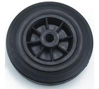 DEMA Roulette D = 200 mm, jante KS, caoutchouc, noir