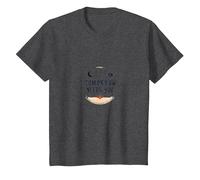 Demain a Besoin d'un Soutien inspirant en matière de santé mentale T-Shirt, Enfant, Chiné Foncé, 4 Ans