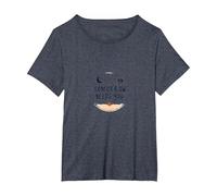 Demain a Besoin d'un Soutien inspirant en matière de santé mentale T-Shirt, Femme Grandes Tailles, Bleu Chiné, 5X