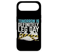 Demain, C'est définitivement Leg Day Heavy Squat Rack Powerlifter Coque pour iPhone Air