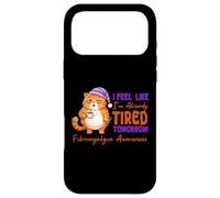 Demain, J'Ai l'impression d'être déjà fatiguée. Sensibilisation à la fibrose Coque pour iPhone 17 Pro Max