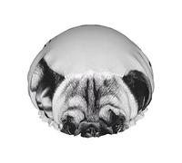 demain sera un jour meilleur Réutilisable Imperméable Lavable Réglable Convient aux femmes Toutes les longueurs de cheveux Bonnet de douche