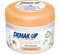 Demak Up Cotons Imprégnés Sensitive Tolérance Optimale Démaquillant Yeux Pot de 30 Cotons (lot de 4)