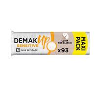 Demak'Up Sensitive Disques Cotons à Démaquiller - 93 Cotons | Visage & Yeux - Ultra-Doux pour Peaux Sensibles - 100% Fibres de Coton Naturelles - Fabriqué en France