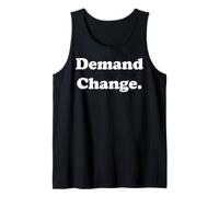 Demand Change Bold Statement Activism Débardeur