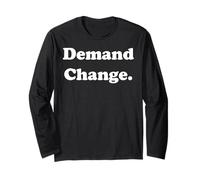 Demand Change Bold Statement Activism Manche Longue