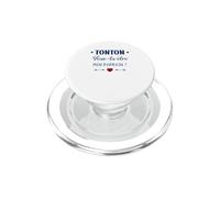 Demande Annonce Parrain Tonton Veux-tu Être Mon Parrain PopSockets PopGrip pour MagSafe