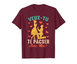 Demande En Mariage Demande Pacs Veux-tu Te Pacser Avec Moi T-Shirt