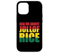 Demande-Moi Au Sujet Du Jollof Rice Coque pour iPhone 12/12 Pro