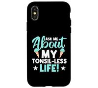Demande-Moi Ma Vie Sans Amygdales Coque pour iPhone X/XS
